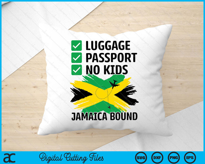 Jamaican Travel Vacation Outfit To Jamaica Men Women Jamaica SVG PNG Digital Printable Files