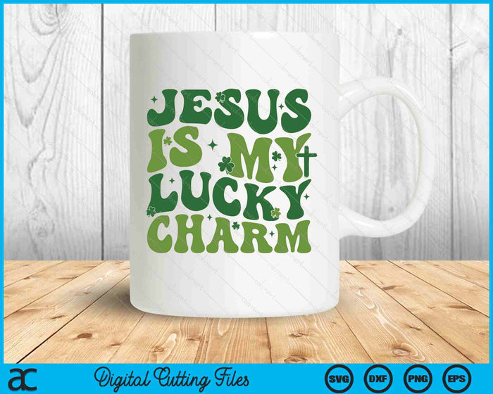 Jesus Is My Lucky Charm SVG PNG Digital Printable Files