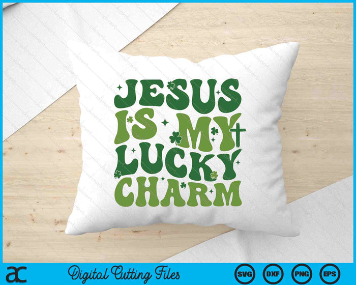 Jesus Is My Lucky Charm SVG PNG Digital Printable Files