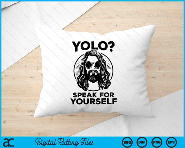 Jesus YOLO Meme Funny Christian Easter SVG PNG Digital Cutting Files