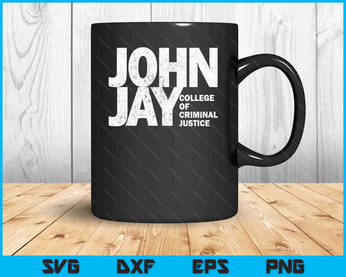 John Jay College of Criminal Justice Bloedhonden Grote SVG PNG Snijden afdrukbare bestanden