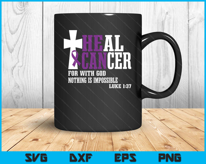 Awareness Pancreatic Cancer Survivor Purple Ribbon SVG PNG Digital Printable Files