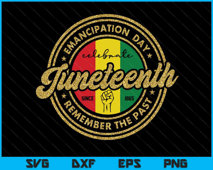 Black History Month Juneteenth 1865 SVG PNG Digital Printable Files