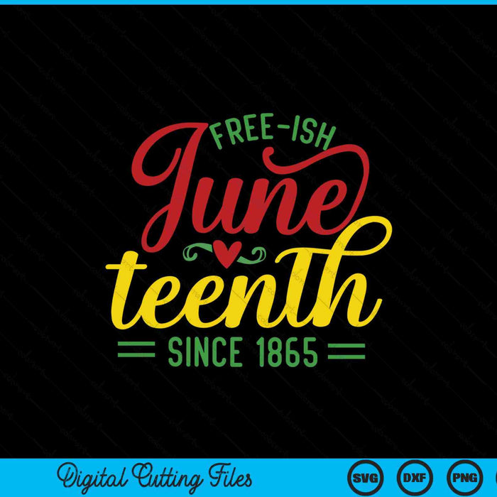 Juneteenth black history Juneteenth 1865 SVG PNG cut file for Cricut