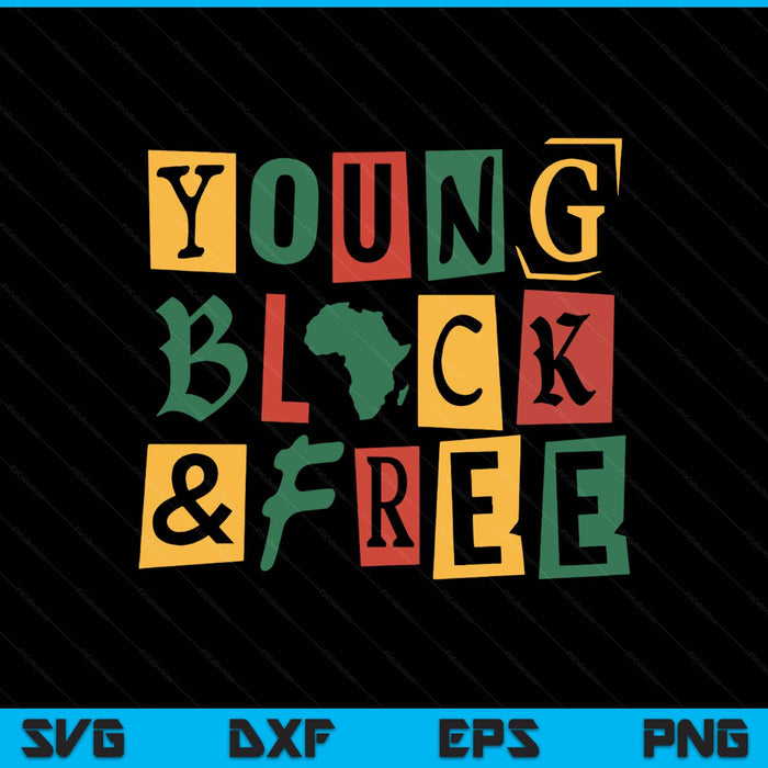 Juneteenth Black History Month SVG PNG cut file for Cricut