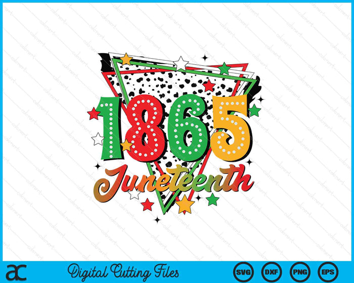 Juneteenth Dalmatian Dots SVG PNG Digital Printable Files