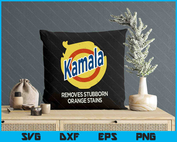 Kamala Detergent Removes Stubborn Orange Stains Anti-Trump SVG PNG Digital Cutting Files