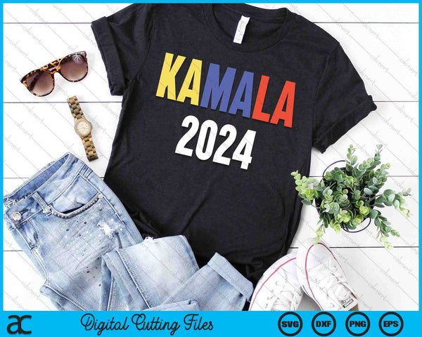 Kamala Harris 2024 For President Campaign SVG PNG Digital Cutting Files