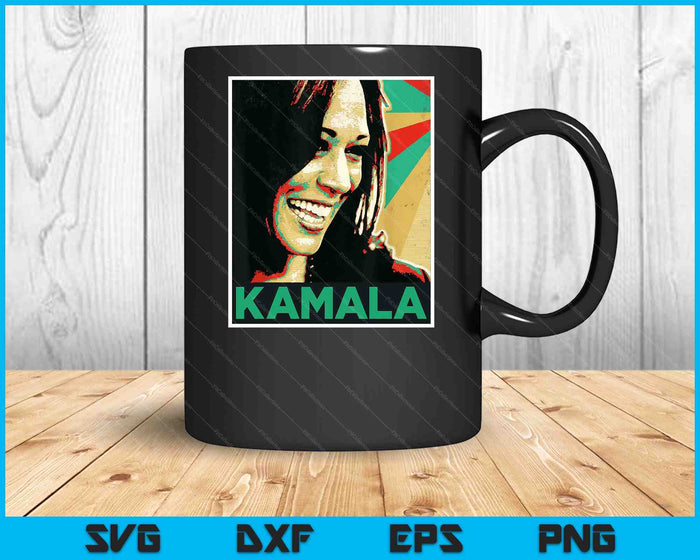 Kamala Harris 2024 Kamala For President SVG PNG Digital Cutting Files