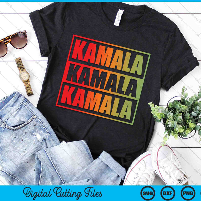 Kamala Harris Vintage Style Fans Of Kamala Harris SVG PNG Digital Cutting Files