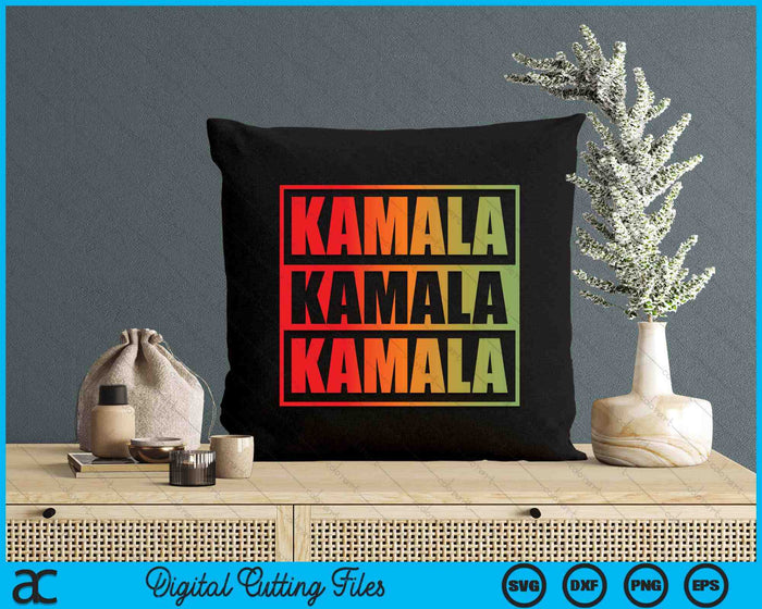Kamala Harris Vintage Style Fans Of Kamala Harris SVG PNG Digital Cutting Files