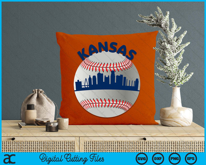 Kansas Baseball Team Fans of Space City Kansas Baseball SVG PNG Digital Cutting Files