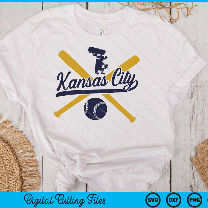 Kansas City Baseball Vintage Wisconsin Pride Love City SVG PNG Digital Cutting Files