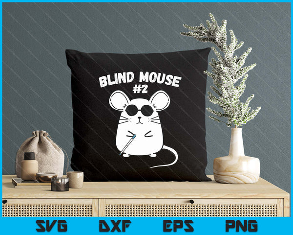 Kawaii Matching #2 Blind Mice SVG PNG Digital Printable Files