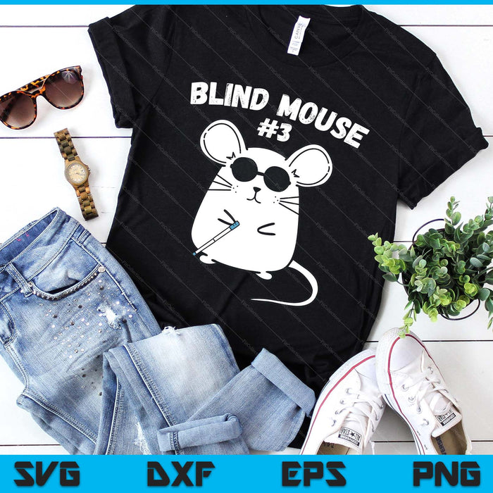Kawaii Matching Group Outfit #3 3 Three Blind Mice Costumes SVG PNG Digital Printable Files