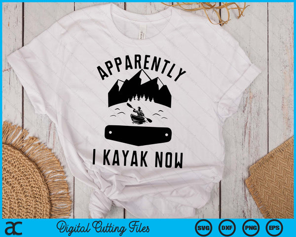 Kayaking Gear New Kayaker Kayak Lover Kayaking For Beginners SVG PNG Digital Cutting Files