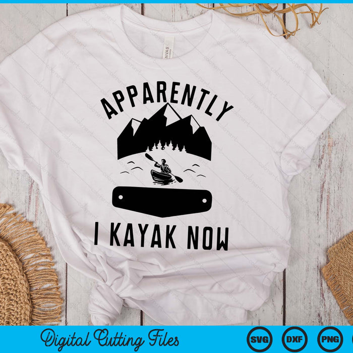Kayaking Gear New Kayaker Kayak Lover Kayaking For Beginners SVG PNG Digital Cutting Files