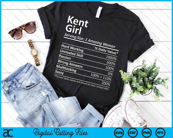 Kent Girl WA Washington State Funny City Home Roots SVG PNG Digital Cutting Files