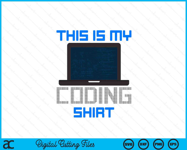 Kids Coding T Shirt Gift for Computer Programmer Geek Nerd SVG PNG Digital Cutting Files