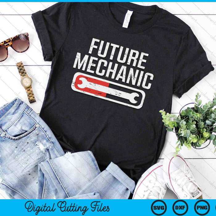 Kids Future Mechanic Car Auto Mechanic Garage SVG PNG Digital Printable Files