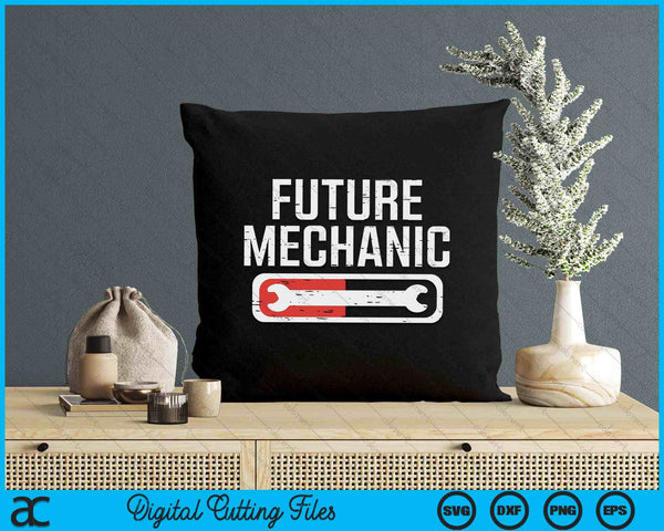 Kids Future Mechanic Car Auto Mechanic Garage SVG PNG Digital Printable Files