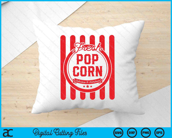 Kids Halloween Costume Vintage Popcorn SVG PNG Digital Printable Files