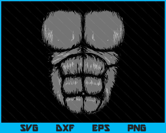 Halloween Gorilla Monkey Costume Money SVG PNG Digital Printable Files