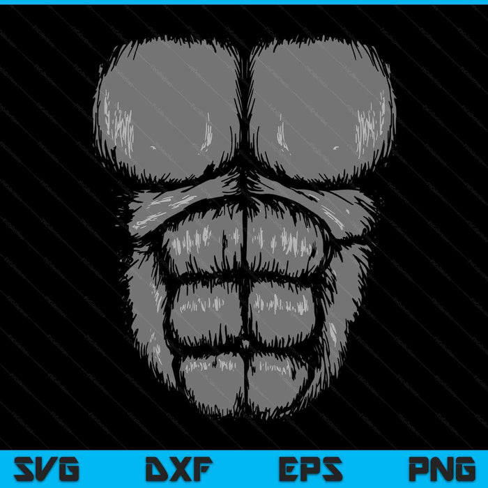 Halloween gorilla monkey costume money SVG cut file