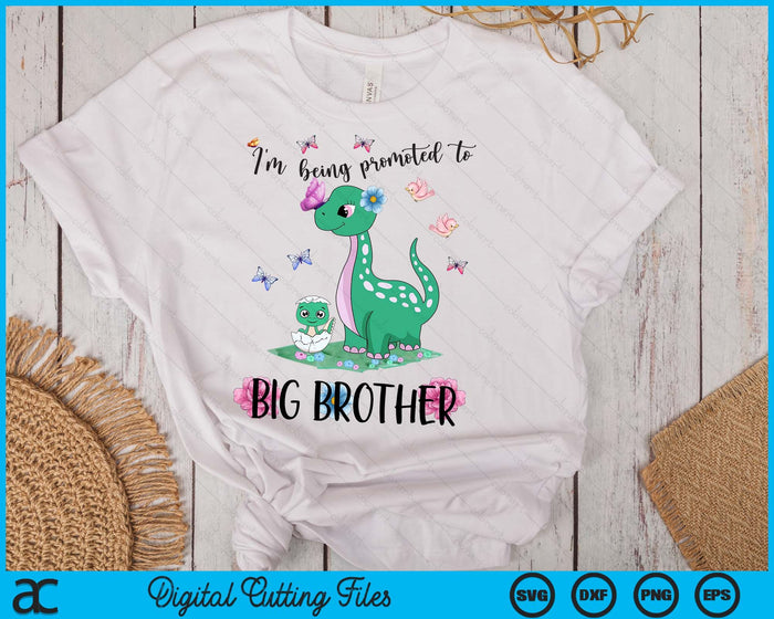 Kids I'm Being Promoted to Big Brother 2024 Announcing Pregnancy SVG PNG Digital Cutting Files