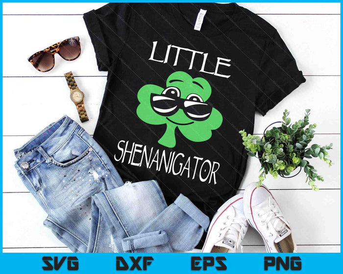 Kids Shenanigator St Patricks Day Shenanigans SVG PNG Digital Printable Files