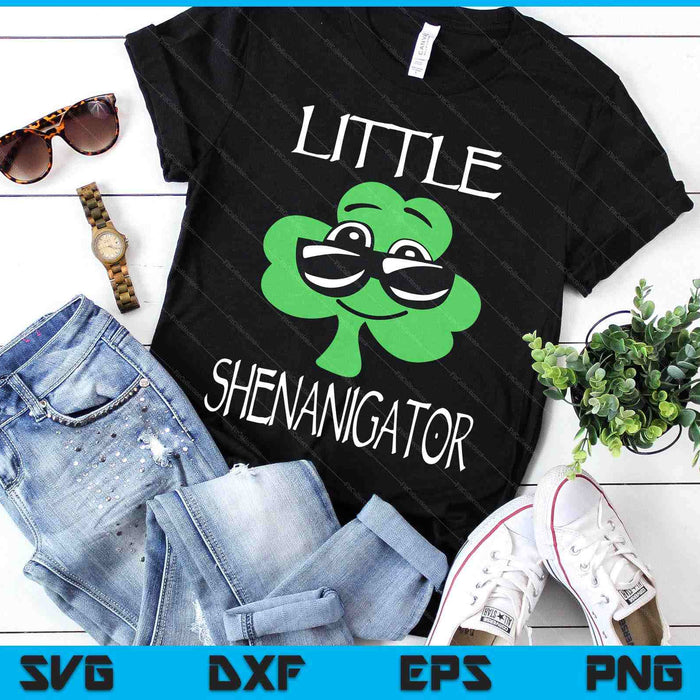 Kids Shenanigator St Patricks Day Shenanigans SVG PNG Digital Printable Files