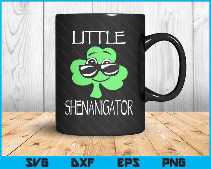 Kids Shenanigator St Patricks Day Shenanigans SVG PNG Digital Printable Files