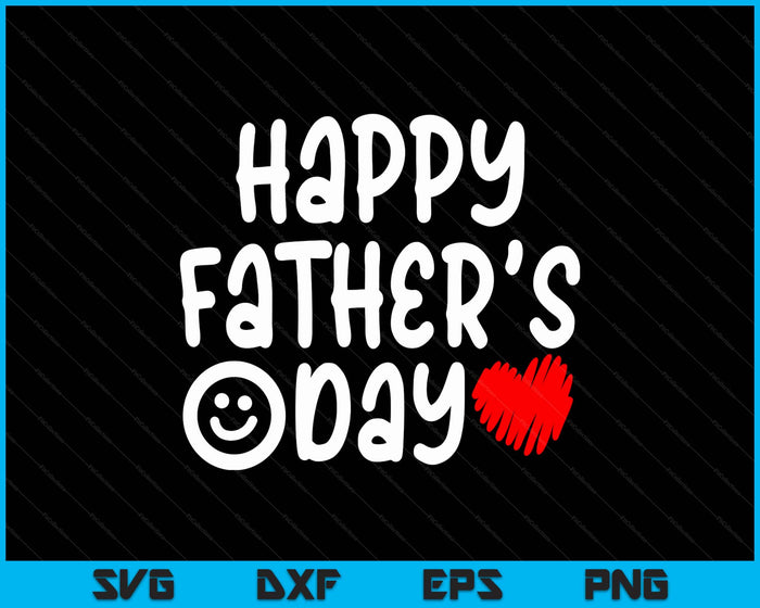 Kids Toddler Happy Fathers Day Boy Baby First Fathers Day SVG PNG Digital Printable Files