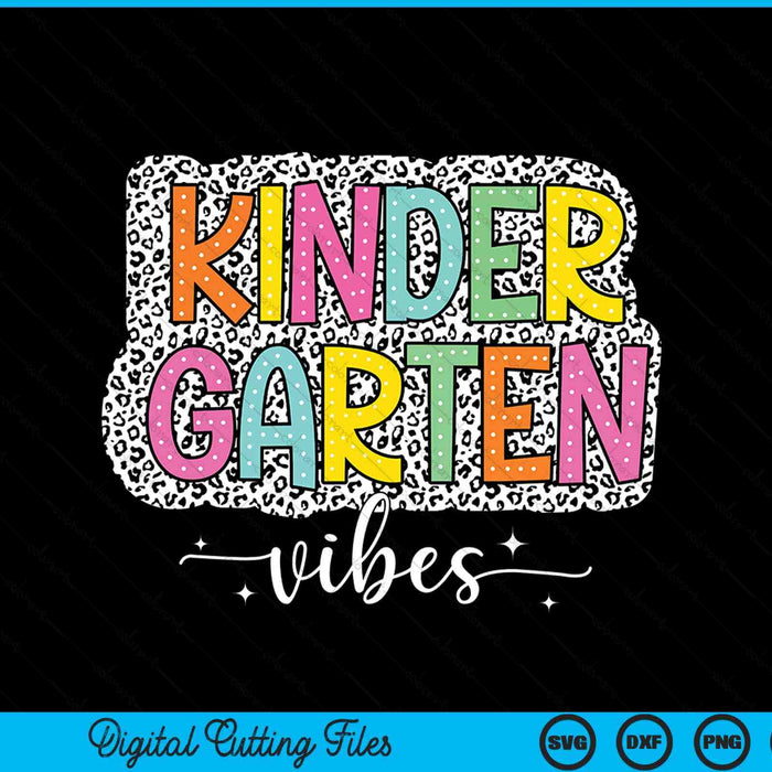 Kindergarten squad back to school Dalmatian dots SVG cut file