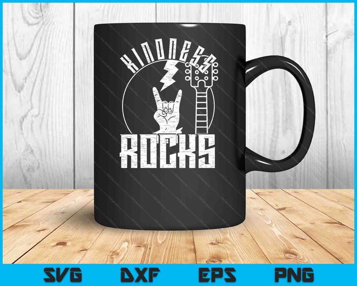 Kindness Rocks Shirt Anti-Bullying Awareness SVG PNG Digital Printable Files