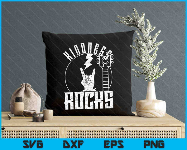 Kindness Rocks Shirt Anti-Bullying Awareness SVG PNG Digital Printable Files