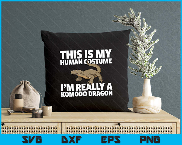 Komodo Dragon Costume Gift For Komodo Dragon SVG PNG Digital Printable Files