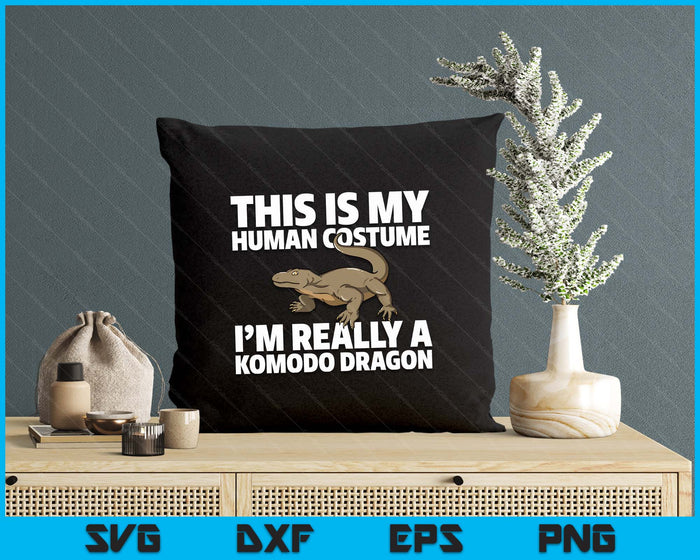 Komodo Dragon Costume Gift For Komodo Dragon SVG PNG Digital Printable Files