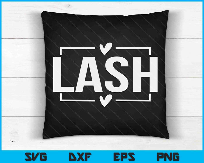LASH Artist Lash Stylist Wimper Technicus Lash Tech SVG PNG Digitale Snijbestanden
