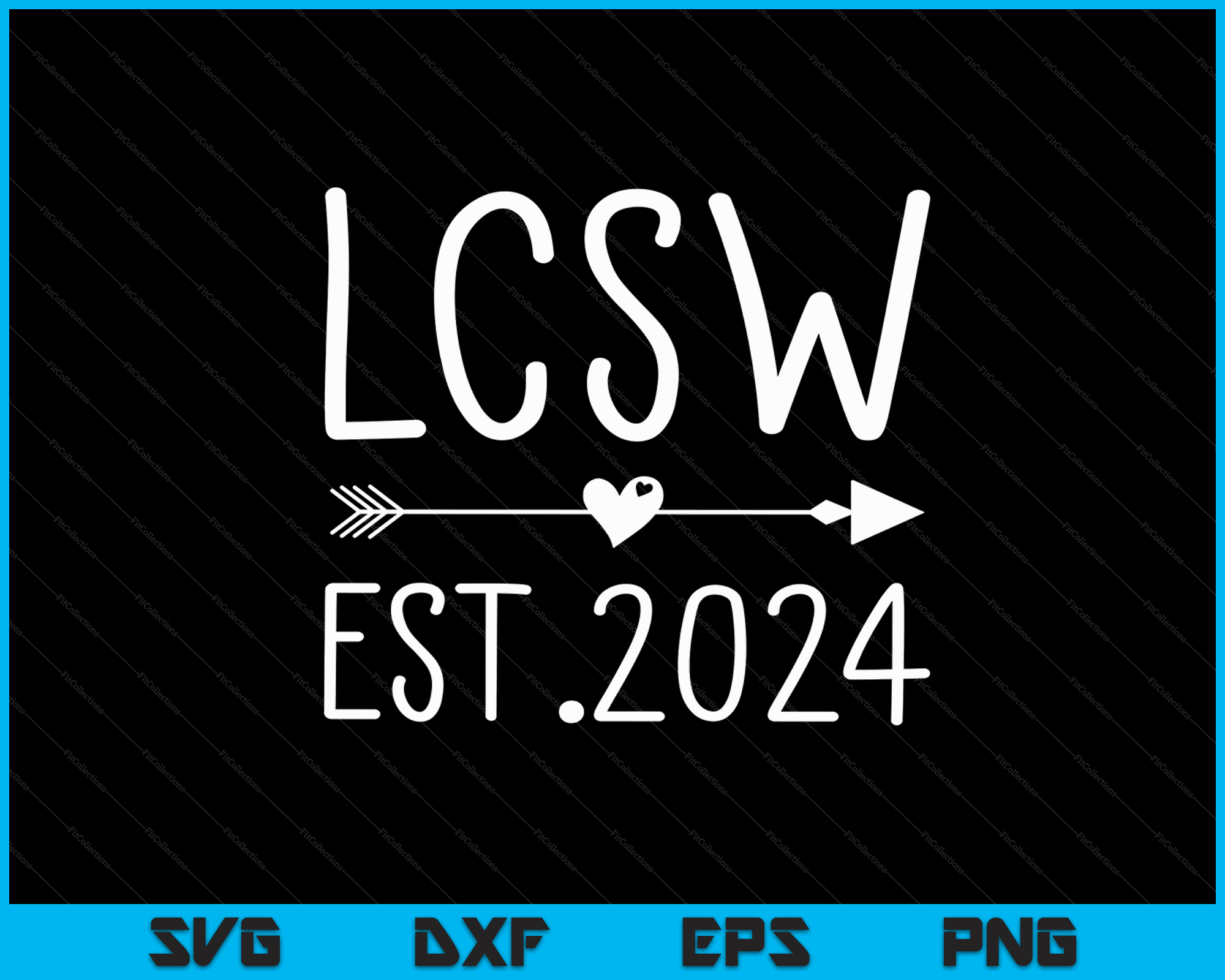 LCSW Graduation 2023 Licensed Clinical Social Worker SVG PNG Files ...