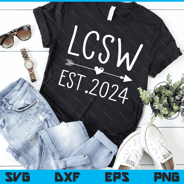 LCSW Graduation 2023 Licensed Clinical Social Worker SVG PNG Digital Cutting Files