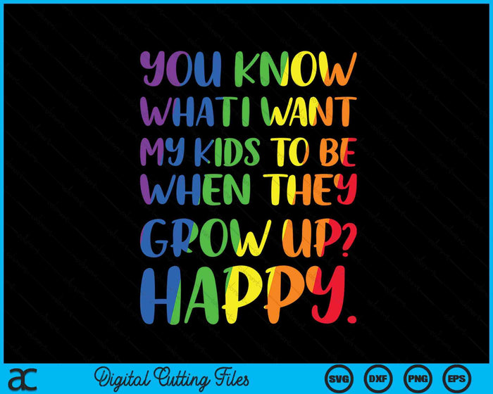 LGBT Awareness Parents Mom Dad Gay Pride Rainbow SVG PNG Digital Printable Files