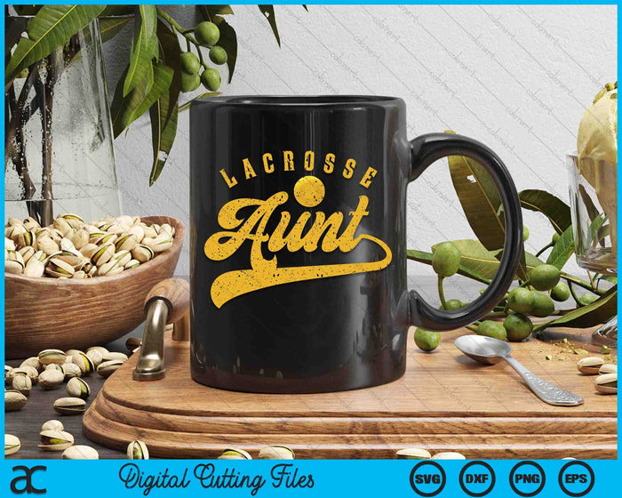 Lacrosse Aunt SVG PNG Digital Printable Files