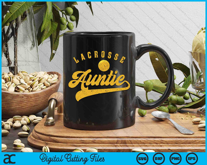 Lacrosse Auntie SVG PNG Digital Printable Files