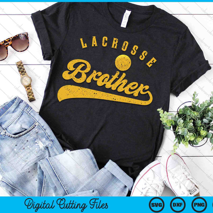 Lacrosse Brother SVG PNG Digital Printable Files