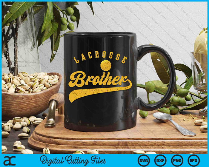 Lacrosse Brother SVG PNG Digital Printable Files