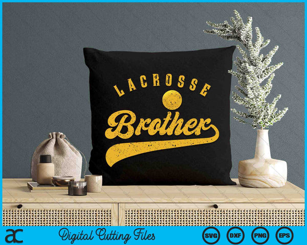 Lacrosse Brother SVG PNG Digital Printable Files