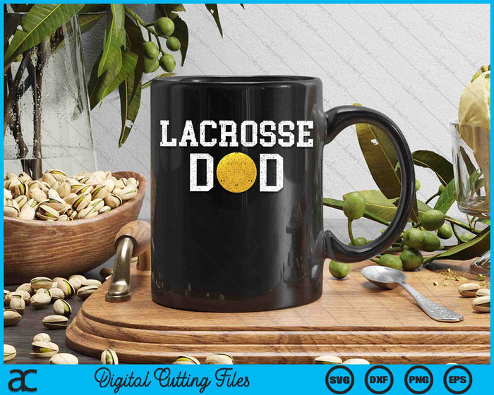 Lacrosse Dad Clothing Retro Vintage Lacrosse Dad SVG PNG Digital Printable Files