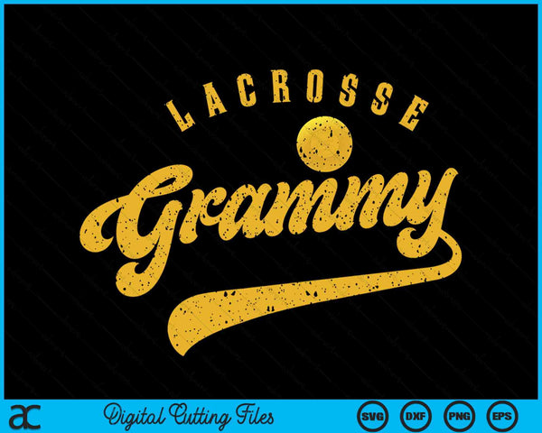 Lacrosse grammy SVG cut file