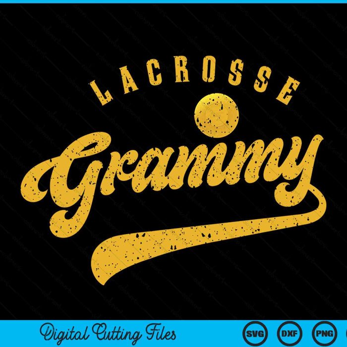 Lacrosse grammy SVG cut file